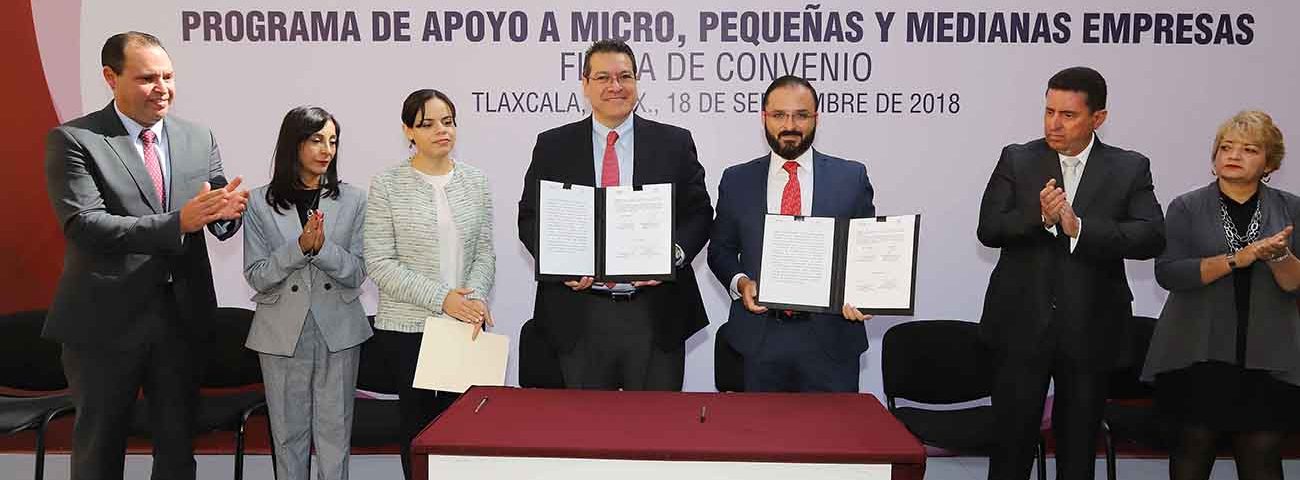 Marco Mena pone en marcha créditos a pequeñas empresas por 220 mdp