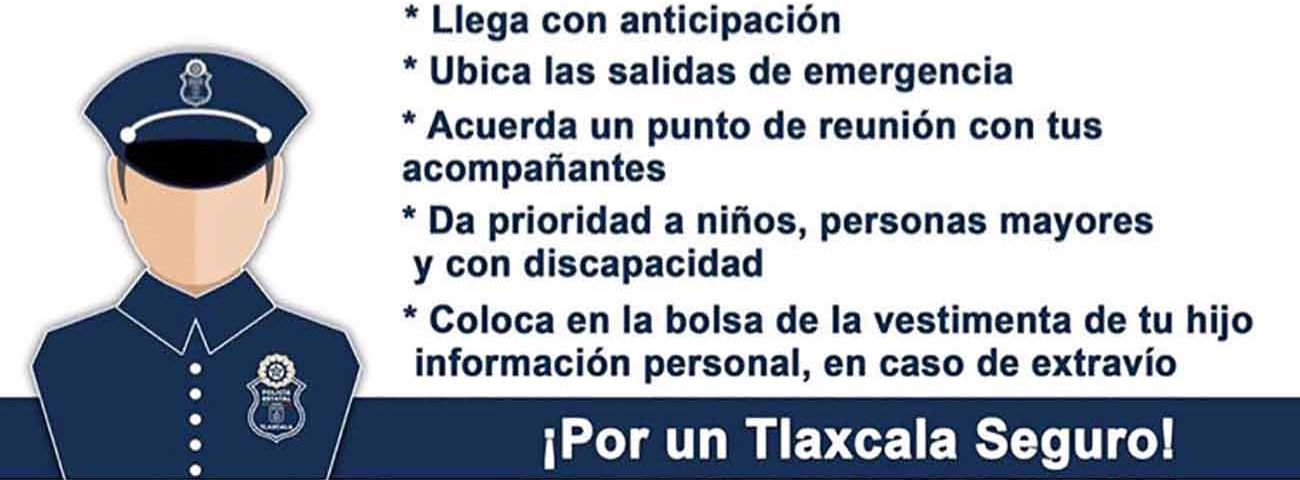 Emiten recomendaciones de seguridad por fiestas patrias